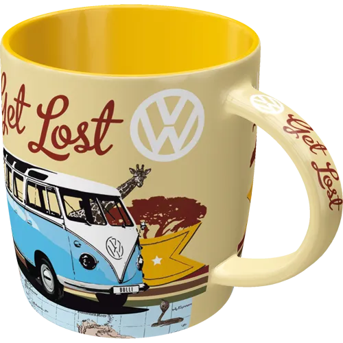 Nostalgic-Art Tasse VW Bulli Let's Get Lost