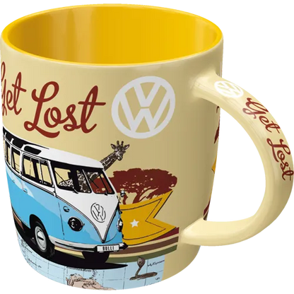Nostalgic-Art Tasse VW Bulli Let's Get Lost
