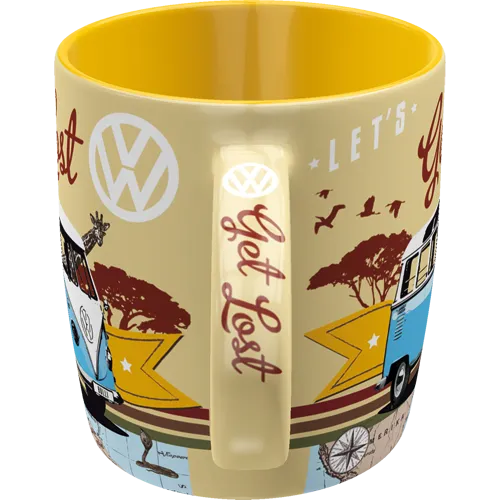 Nostalgic-Art Tasse VW Bulli Let's Get Lost