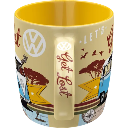 Nostalgic-Art Tasse VW Bulli Let's Get Lost