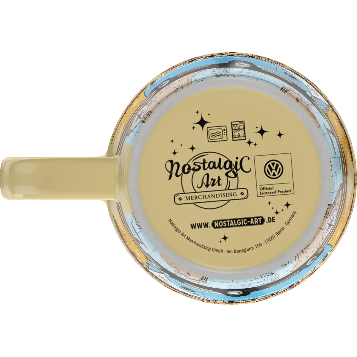Nostalgic-Art Tasse VW Bulli Let's Get Lost
