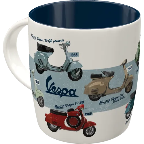 Nostalgic-Art Tasse Vespa Model Chart