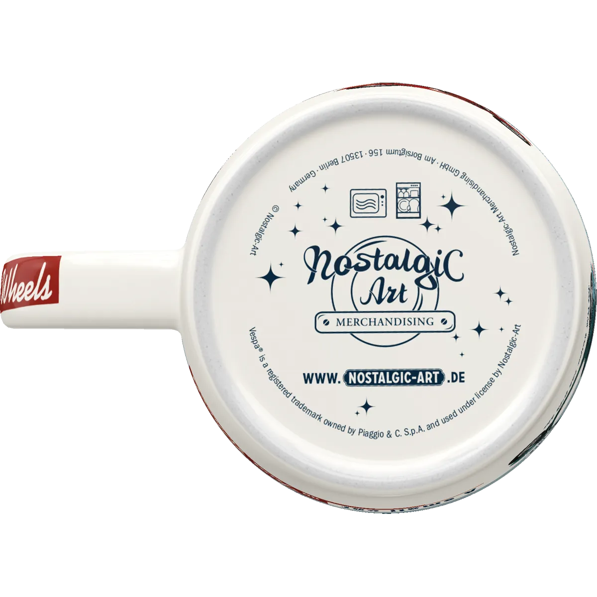 Nostalgic-Art Tasse Vespa Model Chart