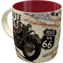 Nostalgic-Art Tasse Route 66 Bike Map