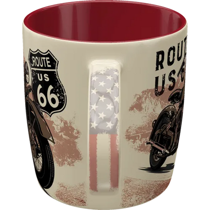 Nostalgic-Art Tasse Route 66 Bike Map