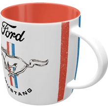 Nostalgic-Art Tasse Ford Mustang Horse & Stripes Logo
