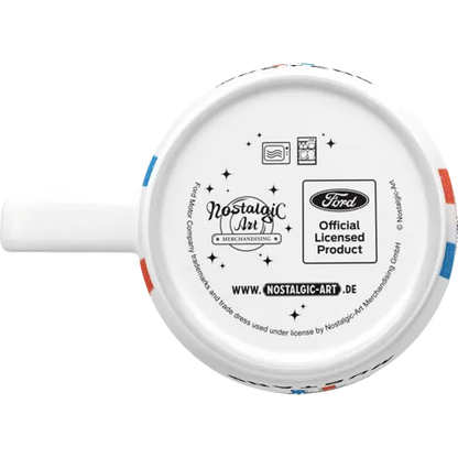 Nostalgic-Art Tasse Ford Mustang Horse & Stripes Logo