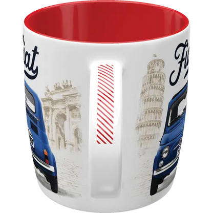 Nostalgic-Art Tasse Fiat 500 Enjoy The Good Times