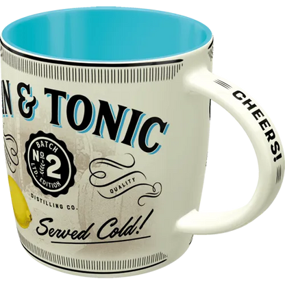 Nostalgic-Art Tasse Gin & Tonic Served Cold