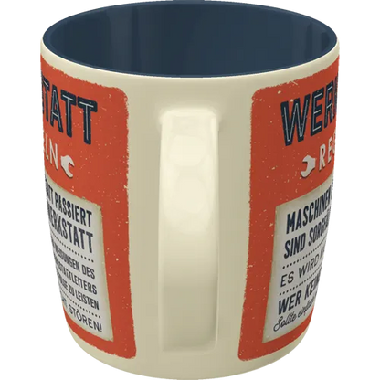 Nostalgic-Art Tasse Werkstattregeln