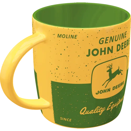 Nostalgic-Art Tasse John Deere Yellow Green