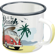 Nostalgic-Art Emaille-Becher VW Bulli Beach