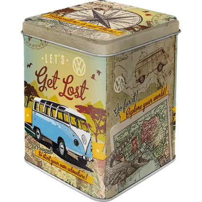 Nostalgic-Art Teedose VW Bulli Let's Get Lost