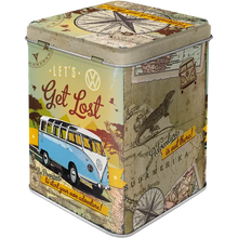 Nostalgic-Art Teedose VW Bulli Let's Get Lost