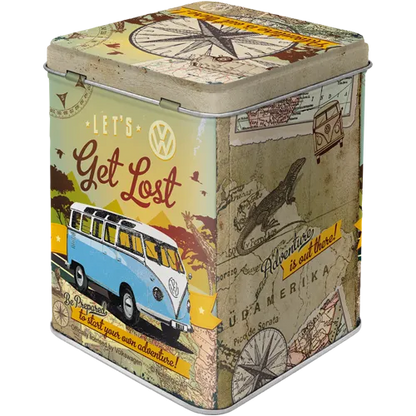 Nostalgic-Art Teedose VW Bulli Let's Get Lost