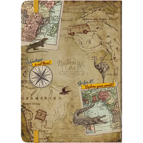 Nostalgic-Art Notizbuch VW Bulli Let's Get Lost
