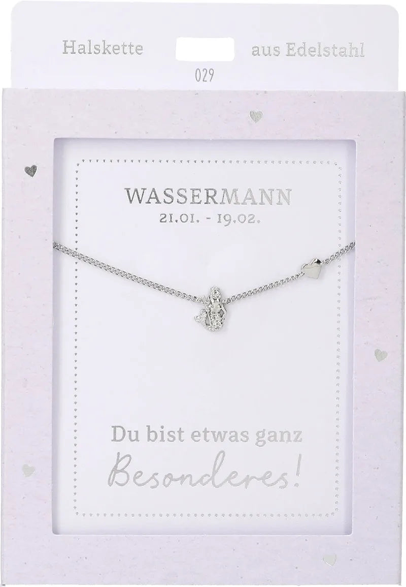 DEPESCHE Halskette "Heart of Gold" mit Symbol/Wort/Buchstabe und Herz