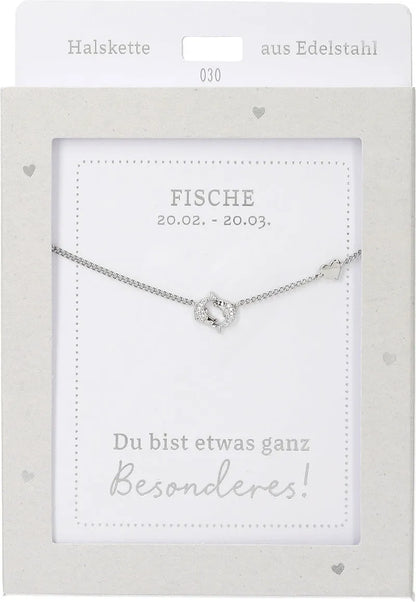 DEPESCHE Halskette "Heart of Gold" mit Symbol/Wort/Buchstabe und Herz