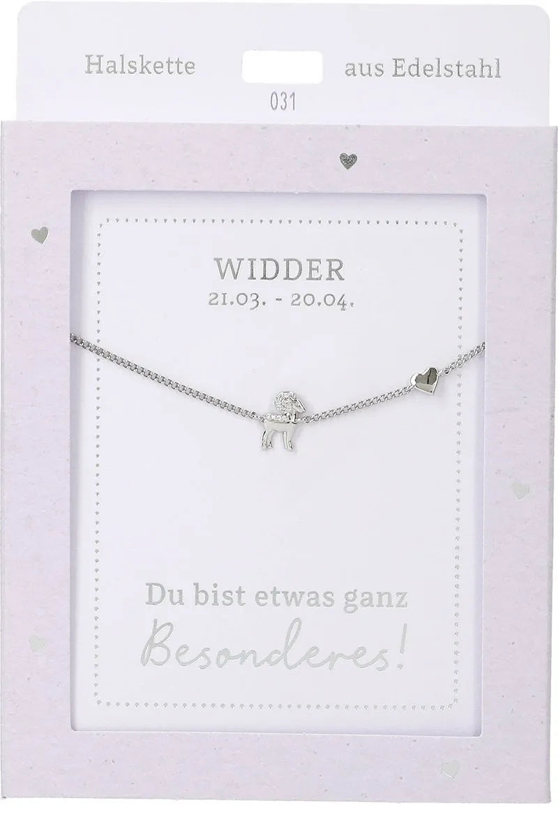 DEPESCHE Halskette "Heart of Gold" mit Symbol/Wort/Buchstabe und Herz