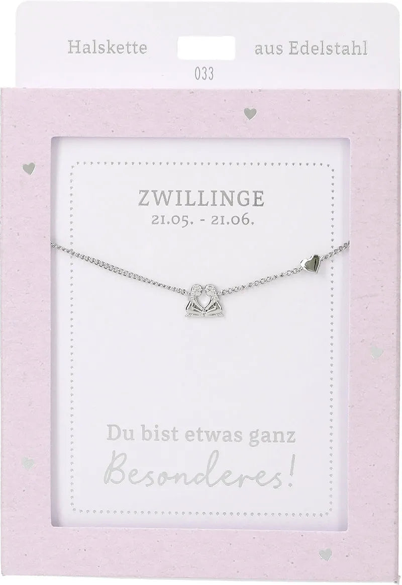 DEPESCHE Halskette "Heart of Gold" mit Symbol/Wort/Buchstabe und Herz