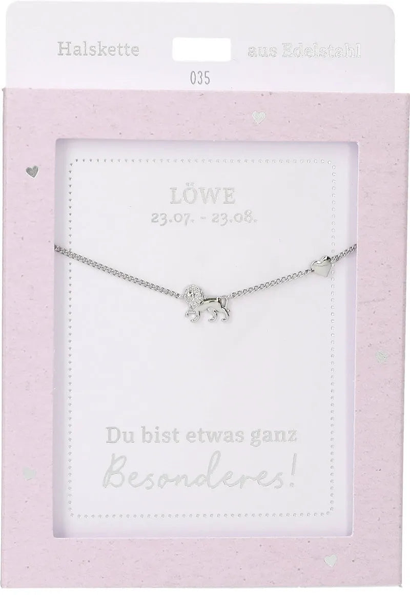 DEPESCHE Halskette "Heart of Gold" mit Symbol/Wort/Buchstabe und Herz