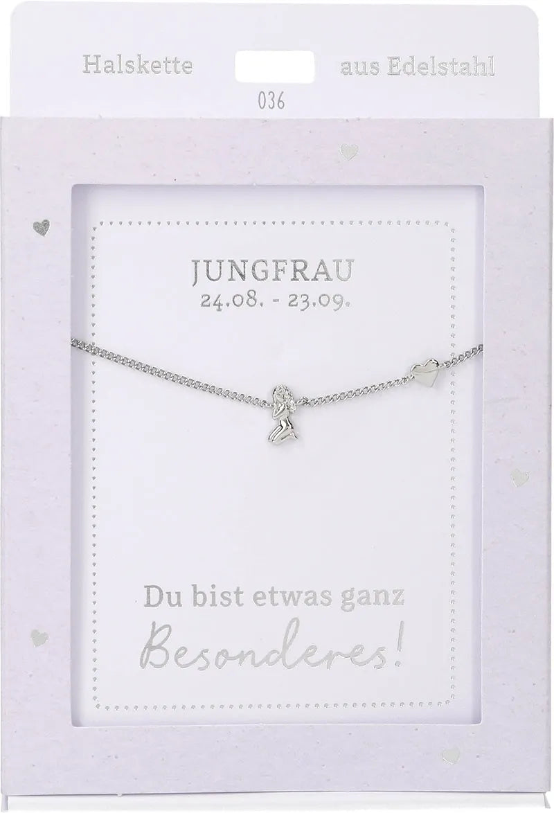 DEPESCHE Halskette "Heart of Gold" mit Symbol/Wort/Buchstabe und Herz