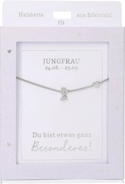 DEPESCHE Halskette "Heart of Gold" mit Symbol/Wort/Buchstabe und Herz