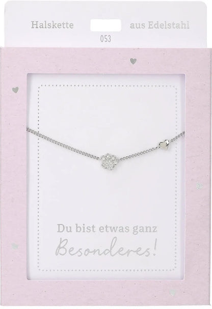 DEPESCHE Halskette "Heart of Gold" mit Symbol/Wort/Buchstabe und Herz