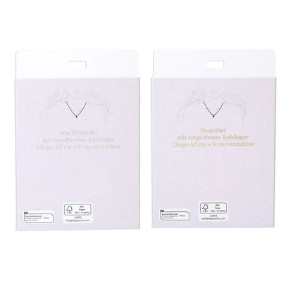 DEPESCHE Halskette "Heart of Gold" mit Symbol/Wort/Buchstabe und Herz