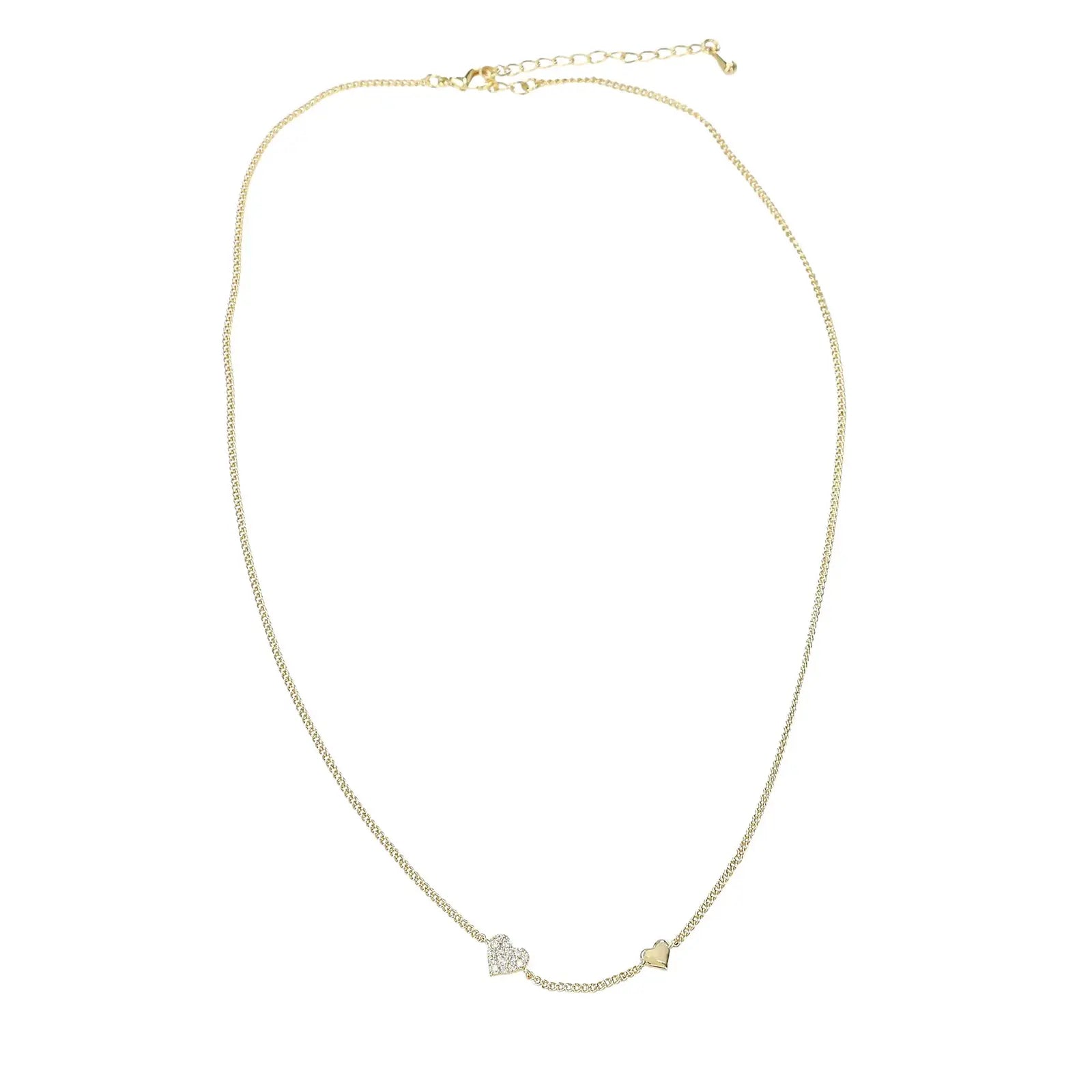 DEPESCHE Halskette "Heart of Gold" mit Symbol/Wort/Buchstabe und Herz
