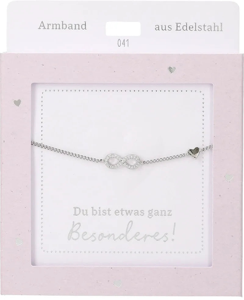 DEPESCHE Armband "Heart of Gold" mit Symbol/Wort/Buchstabe und Herz