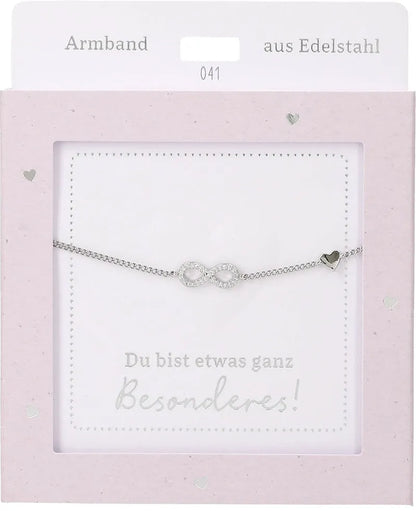 DEPESCHE Armband "Heart of Gold" mit Symbol/Wort/Buchstabe und Herz