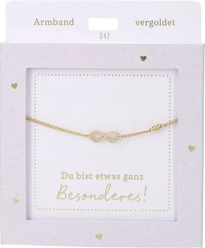 DEPESCHE Armband "Heart of Gold" mit Symbol/Wort/Buchstabe und Herz