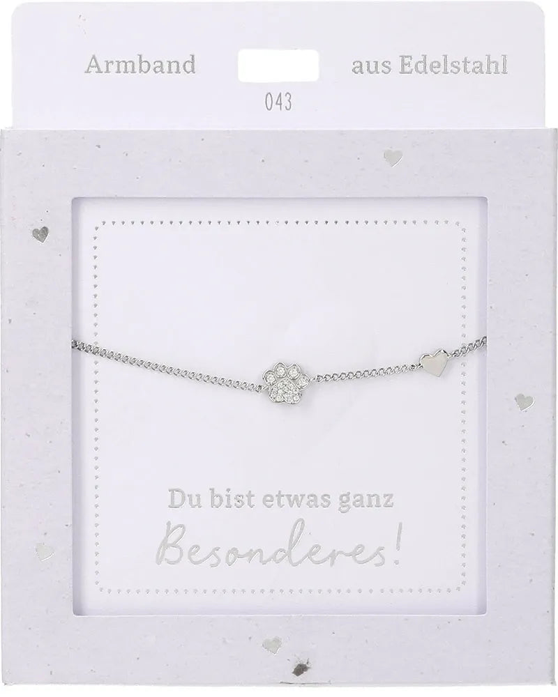 DEPESCHE Armband "Heart of Gold" mit Symbol/Wort/Buchstabe und Herz