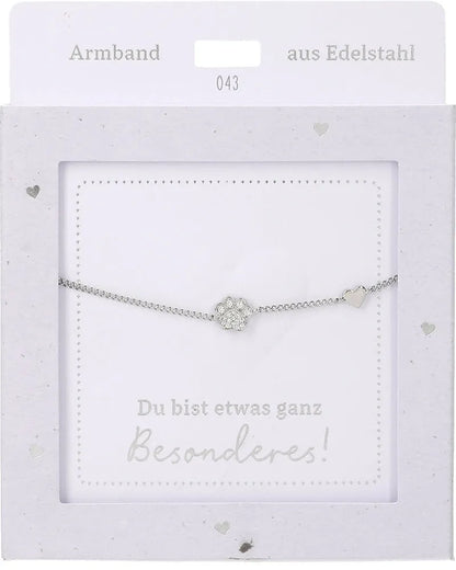 DEPESCHE Armband "Heart of Gold" mit Symbol/Wort/Buchstabe und Herz