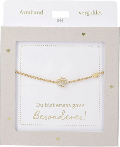 DEPESCHE Armband "Heart of Gold" mit Symbol/Wort/Buchstabe und Herz