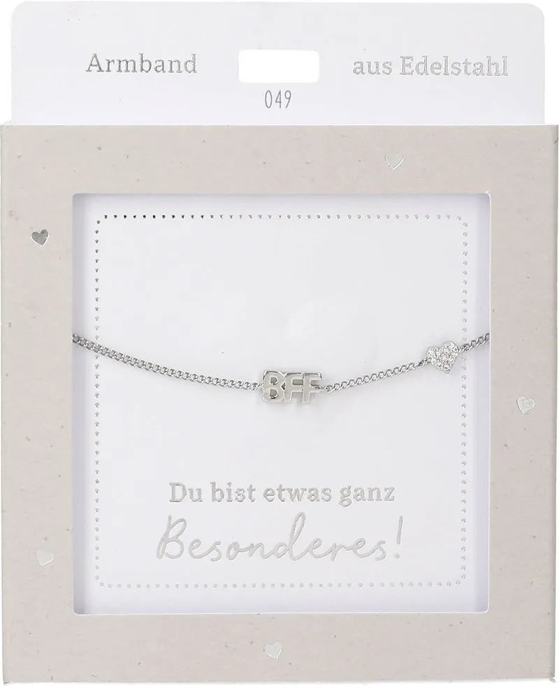 DEPESCHE Armband "Heart of Gold" mit Symbol/Wort/Buchstabe und Herz
