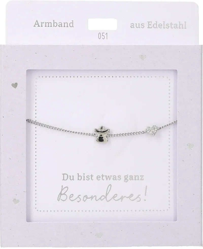 DEPESCHE Armband "Heart of Gold" mit Symbol/Wort/Buchstabe und Herz