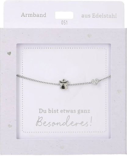 DEPESCHE Armband "Heart of Gold" mit Symbol/Wort/Buchstabe und Herz