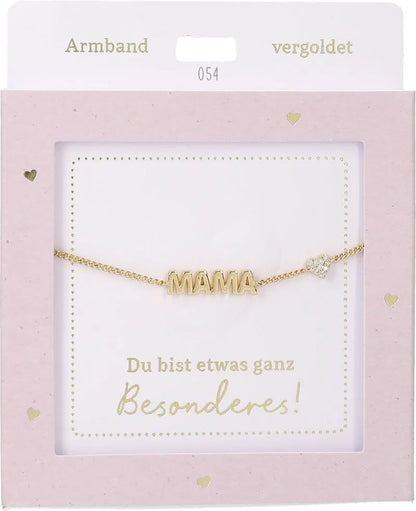 DEPESCHE Armband "Heart of Gold" mit Symbol/Wort/Buchstabe und Herz