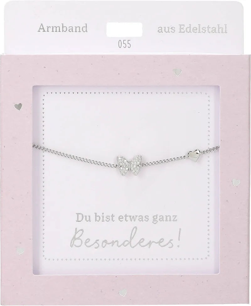 DEPESCHE Armband "Heart of Gold" mit Symbol/Wort/Buchstabe und Herz