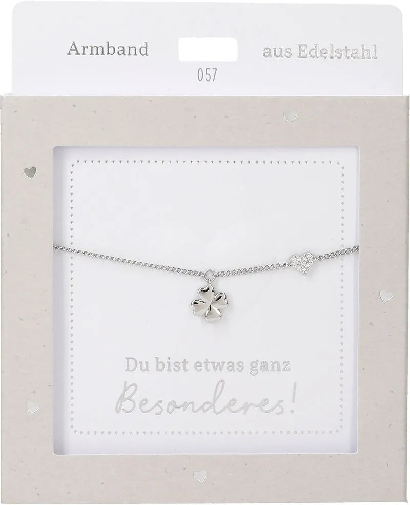DEPESCHE Armband "Heart of Gold" mit Symbol/Wort/Buchstabe und Herz