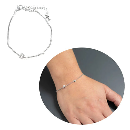 DEPESCHE Armband "Heart of Gold" mit Symbol/Wort/Buchstabe und Herz