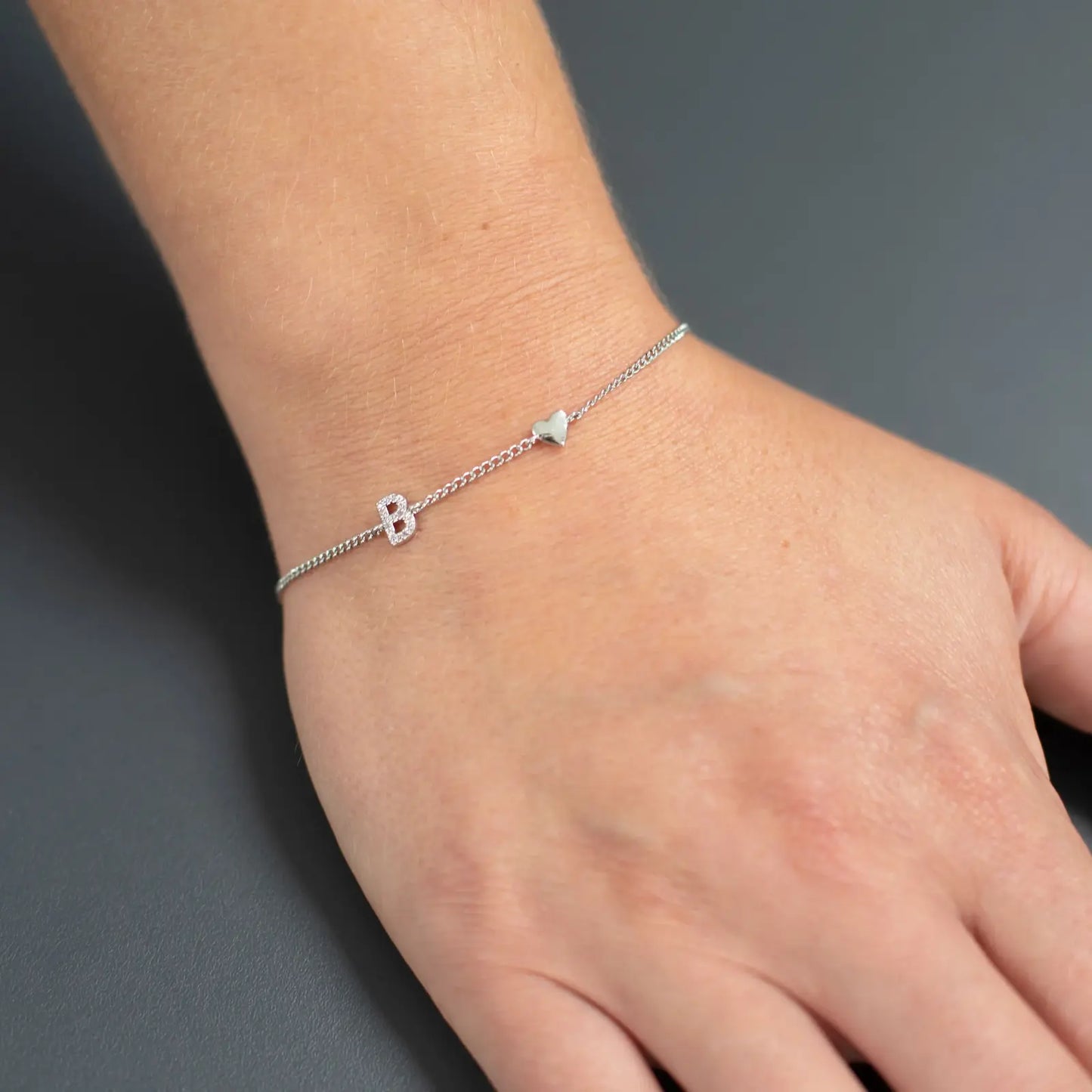 DEPESCHE Armband "Heart of Gold" mit Symbol/Wort/Buchstabe und Herz