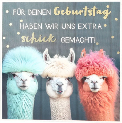 3D Musikkarte "Für deinen Geburtstag haben wir uns ..."
