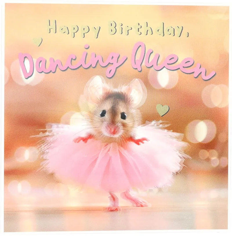 3D Musikkarte "Happy Birthday, Dancing Queen"