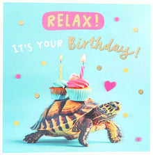 3D Musikkarte "Relax! It's your Birthday!"