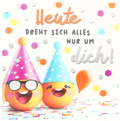3D Musikkarte "Heute dreht sich alles nur um dich!"