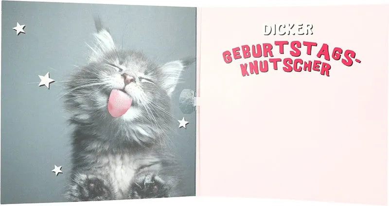 3D Musikkarte "Happy Birthday und werd bloss nicht Erwachsen"