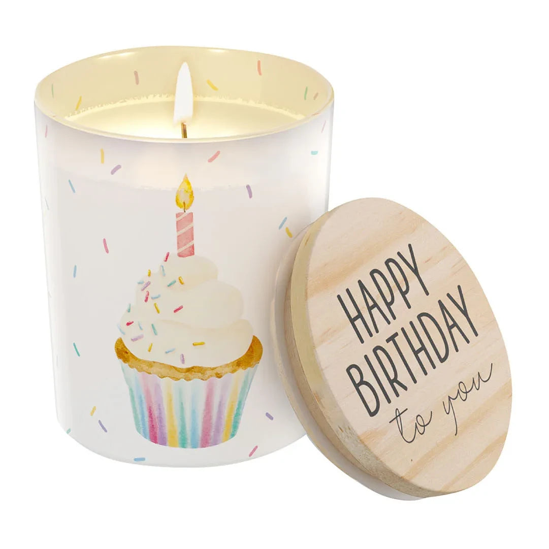 Geschenk für Dich - Duftkerze "Cupcake" - Happy Birthday to you